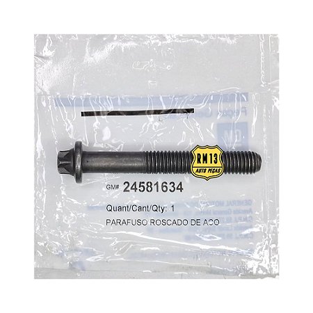 Parafuso Bloco Mancal Virabrequim GM 24581634 10 Parafusos