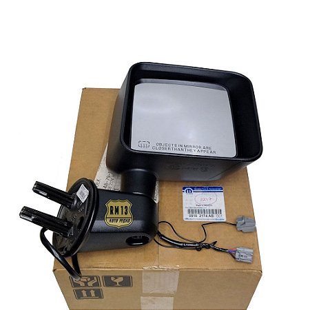 Retrovisor Externo Wrangler JK Direito 11a13 K05182174AB