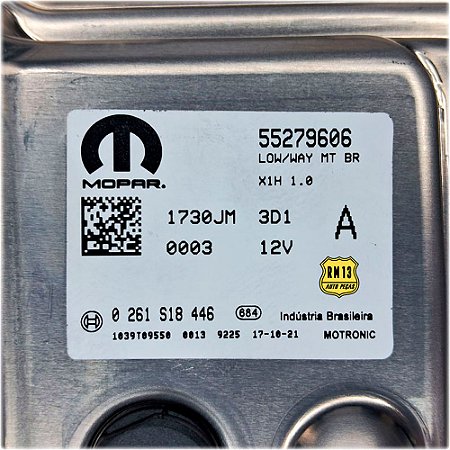 Modulo Central Injeção Mobi 1.0 Flex 4Cil 2016 0261S18446