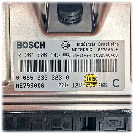 Modulo Central Injeção Idea 1.4 8V Benzina 11a16 0261S06149