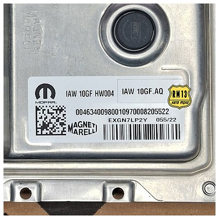 Modulo Central Injeção Argo 1.8 Automatico 20a22 46340098