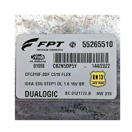 Modulo Central Cambio Idea 1.6 Flex 15a16 HW 319 55265510