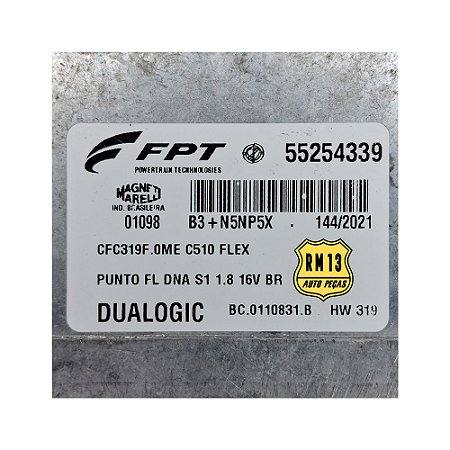 Modulo Central Cambio Punto 1.8 Flex Dualogic 14a17 55254339