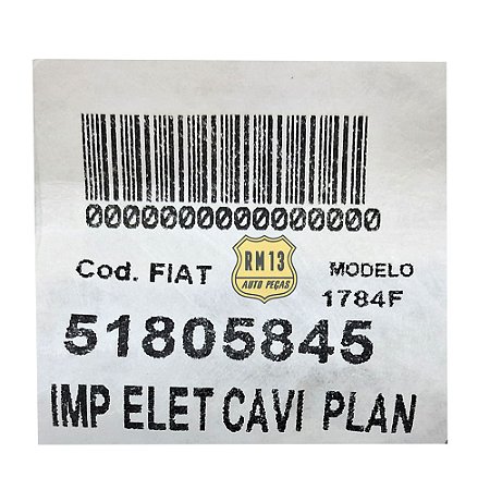 Chicote Central Painel Principal FIAT 51805845