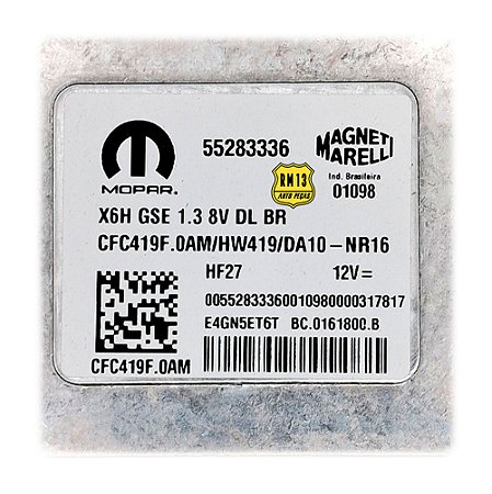 Modulo Central Cambio Argo Cronos 1.3 Dualogic 55283336
