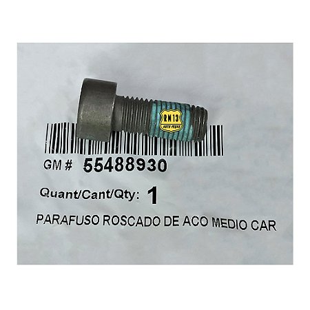 6 Parafusos Volante Motor GM 55488930 Manual Genuino