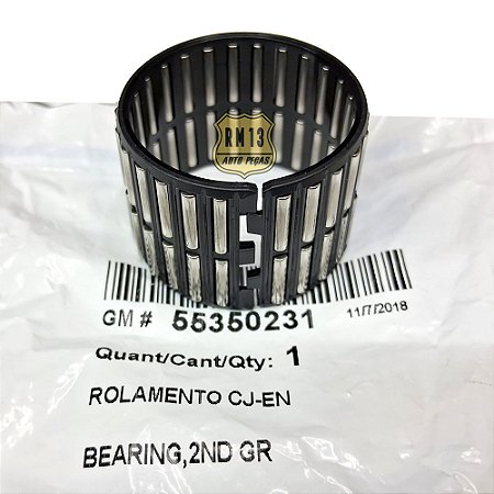 Rolamento Agulha Interno Engrenagem 2 GM F15 G2 F17 55350231