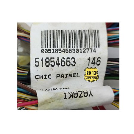 Chicote Central Painel Principal FIAT 51854663