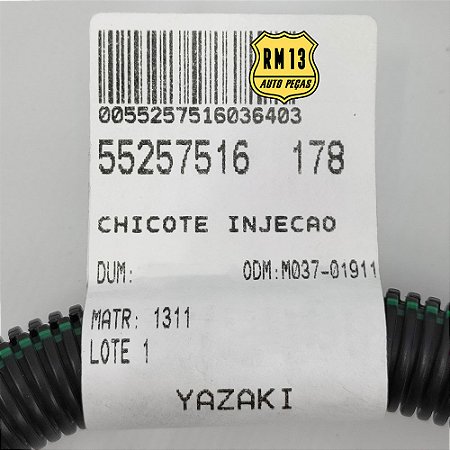 Chicote Injeção Motor Strada Working 1.4 C Ar 15a20 55257516