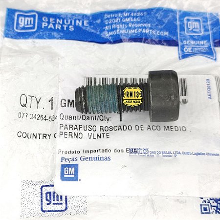 Parafuso Volante Virabrequim Motor S10 2.5 Flex Ecotec 15a26