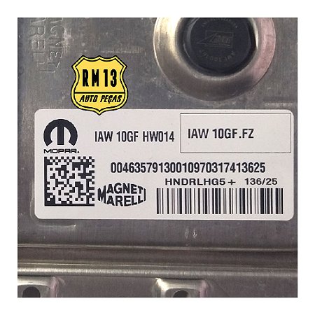 Modulo Central Injeção Nova Strada 1.3 C513 Manual 46357913