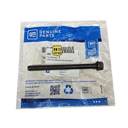 1 Parafuso Mancal Virabrequim Central S10 2.5 16V Flex 15a22