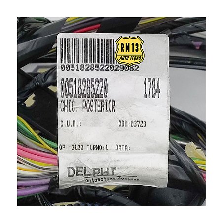 Chicote Instalaçao Eletrica Traseiro FIAT 51828522