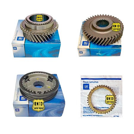 Kit Jogo Engrenagem 5ª GM Após 05 31x41 Adaptar Entre 98a04
