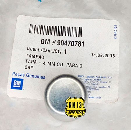 Tampão Bujão Sensor Velocimetro GM F15 F17 90470781 Original