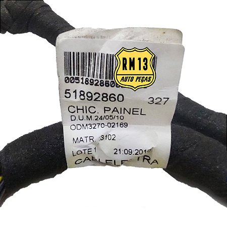 Chicote Central Painel Principal FIAT 51892860