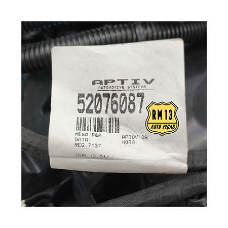 Chicote Instalaçao Eletrica Cabos Dianteiro FIAT 52076087