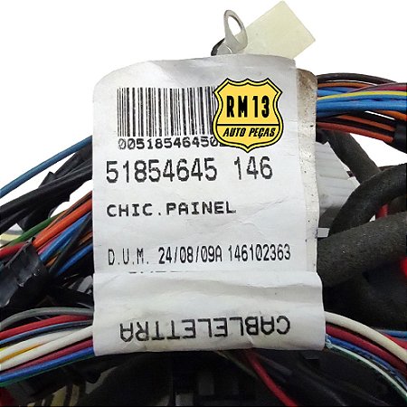Chicote Central Painel Principal FIAT 51854645