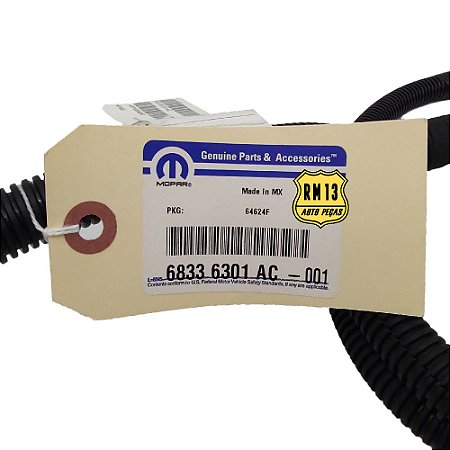 Chicote Instalaçao Eletrica Cabos Traseiro FIAT K683363011AC