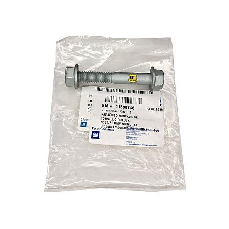 Parafuso Pivo Suspensão + Porca GM 11588746 Genuino