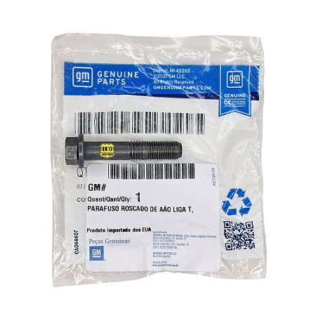 1 Parafuso Biela Captiva 13a17 Malibu 13a13 2.4 16v Genuíno