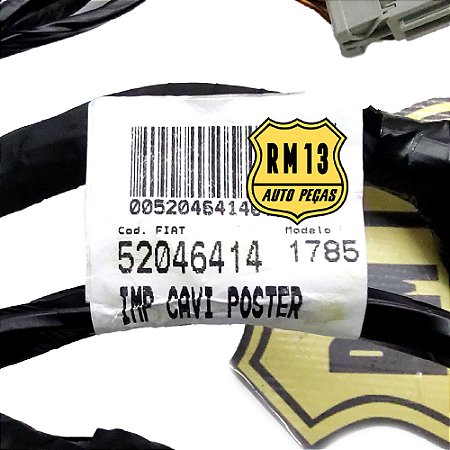 Chicote Instalaçao Eletrica Traseiro FIAT 52046414 52046404