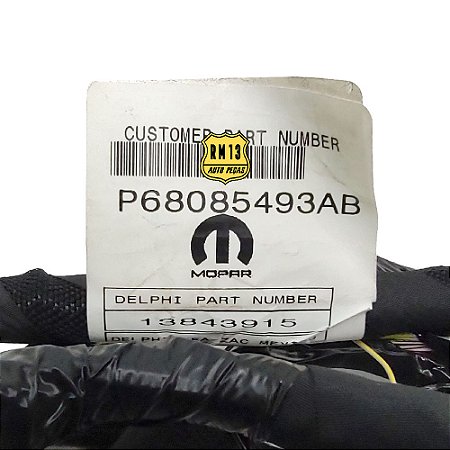 Chicote Eletrico Traseiro FIAT 68085493AB 68138989AB