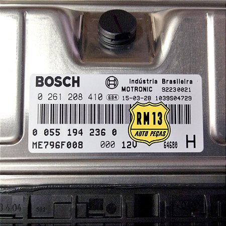 Modulo Central Injeção Palio Siena 1.3 16v Benzina 55194236