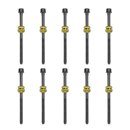 10 Parafusos Cabeçote Firefly Nova Strada Novo Uno 1.3 Genuí