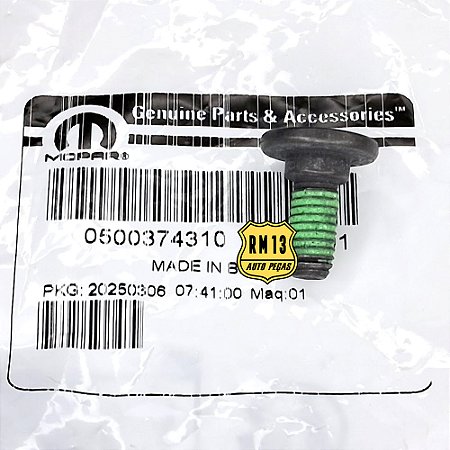 1 Parafuso Roda Fonica Virabrequim FIAT 500374310 Genuino