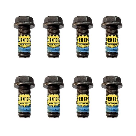 8 Parafusos Volante Motor Argo Cronos 1.6 1.8 16v Etorq Genu