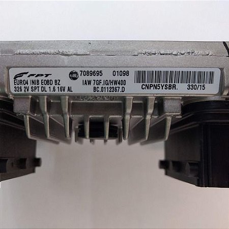 Modulo Central Injeção Novo Palio 1.6 16v Benzina 7089695