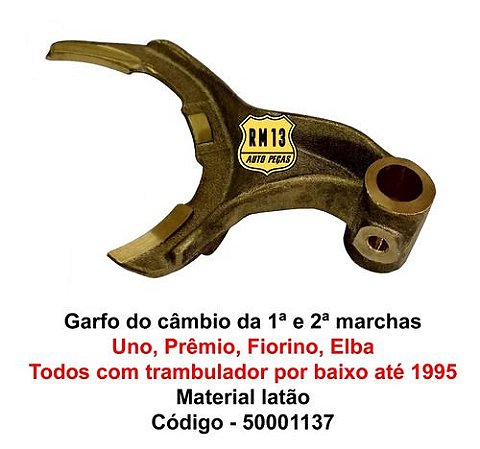 Garfo Cambio 1 2 Uno Premio Elba Fiorino Tramb. Em Baixo A95