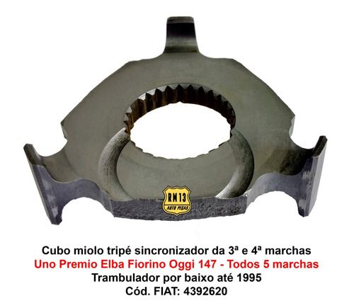 Cubo Miolo Tripe Luva 3 4 Uno Premio Elba Fiorino 147 Até 95