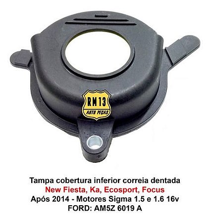 Cobertura Capa Inf Correia Dentada Fiesta Ka Focus Sigma 14.