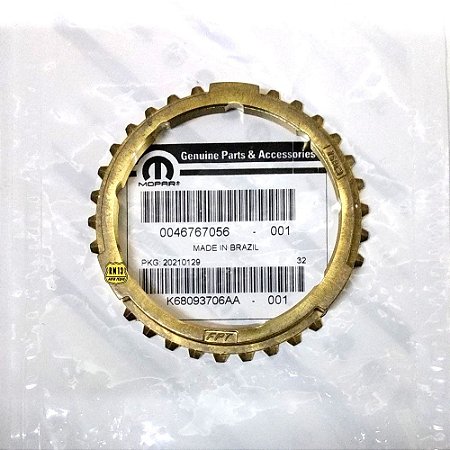 Anel Sincronizador 3ª E 4ª Palio Uno Doblo Idea Punto Stilo Strada Siena Bravo Linea Após 2001 Fire Etorq Fgp