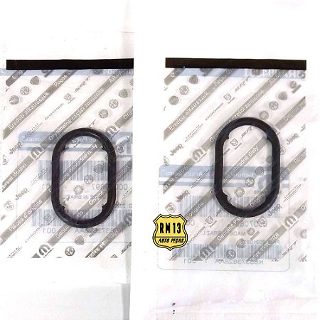 2 Anel Oring Resfriador Cambio Argo Cronos Toro Renegade Ori