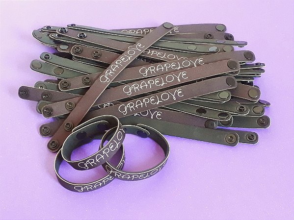 Grapelove Pulseira Emborrachada