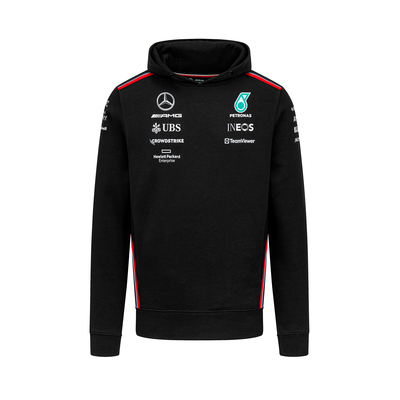 Mletom Hoody Oficial Equipe Mercedes AMG Petronas F1 2023 Preto