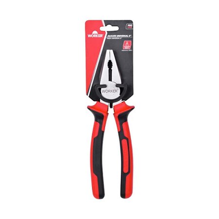 Alicate Universal 8" Com Isolação 1000v - Worker