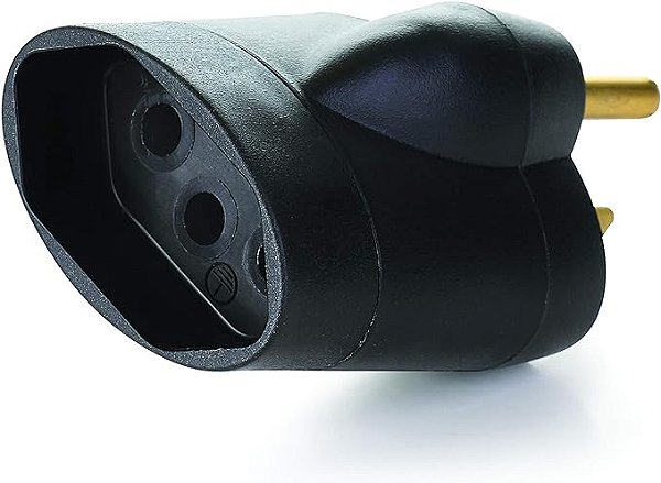 Adaptador De Tomada Nbr14136 Para Nema (2p+T)  - Sms