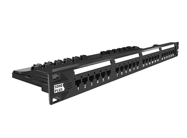 Patch Panel Cat.5e T568a/B 24p Rohs 35050401 – Sohoplus