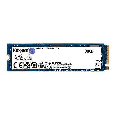 SSD 500GB NV2 M.2 2280 PCIE NVME SNV2S/500G – Kingston