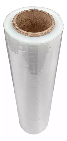 Filme Strech Transparente Bobina 50cm X Aprox. 375m 4Kg