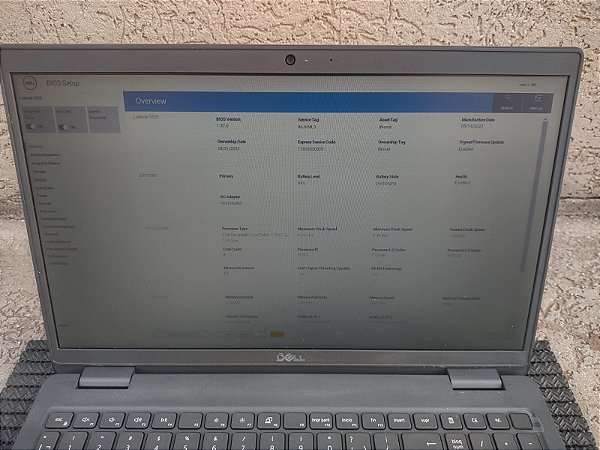 NOTEBOOK DELL INTEL CORE I5 11ª GERAÇÃO 8GB SSD 256GB TELA 15.6" HD TECLADO NUMÉRICO WINDOWS 11 PRO