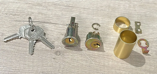 KIT CILINDRO E CHAVE FECHADURA ELÉTRICA FX 1500 NOVO ORIGINAL – INTELBRAS