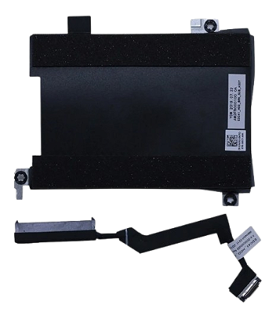 CASE CADDY + CABO SATA PARA HD/SSD KIT COMPLETO NOTEBOOK LATITUDE SERIE 5400 ORIGINAL DELL - USADO