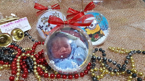 Bolinhas de natal PERSONALIZADAS Bolinhas de natal PERSONALIZADAS