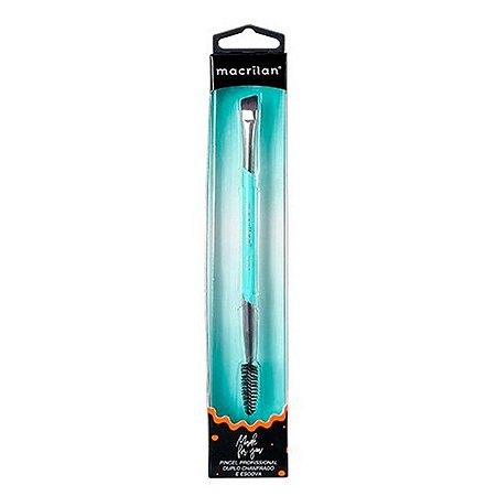 Pincel Duplo Chanfrado e Escova Made For You - Macrilan
