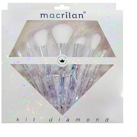 Kit de Pincéis Diamond - Macrilan